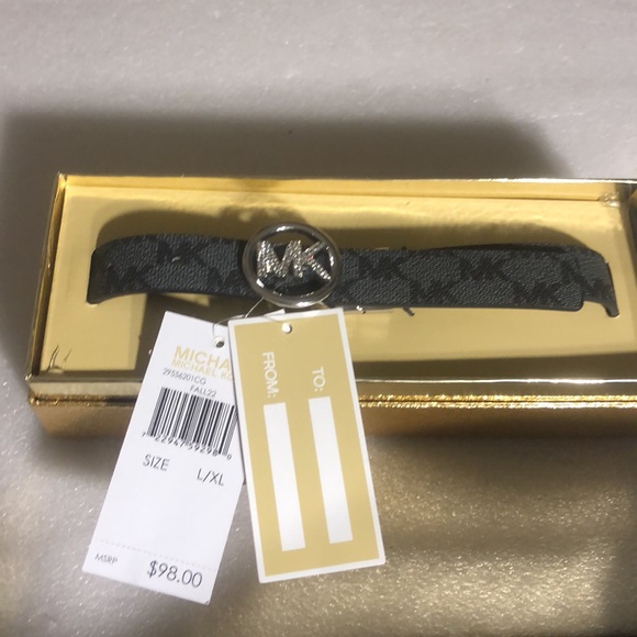 Michael Kors Women's MK Logo Belt- NIB - Picture 5 of 15